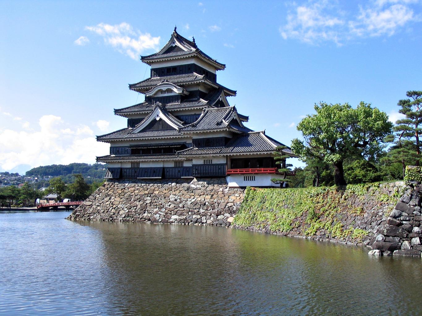 Nagano GeoGuessr guide image showing Matsumoto Castle