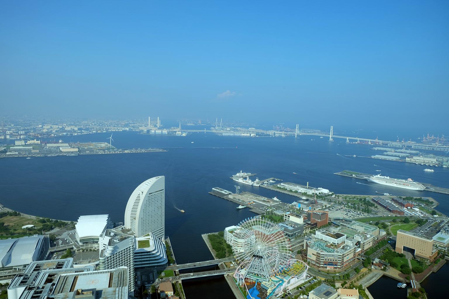 Kanagawa GeoGuessr guide image showing Yokohama Minato Mirai
