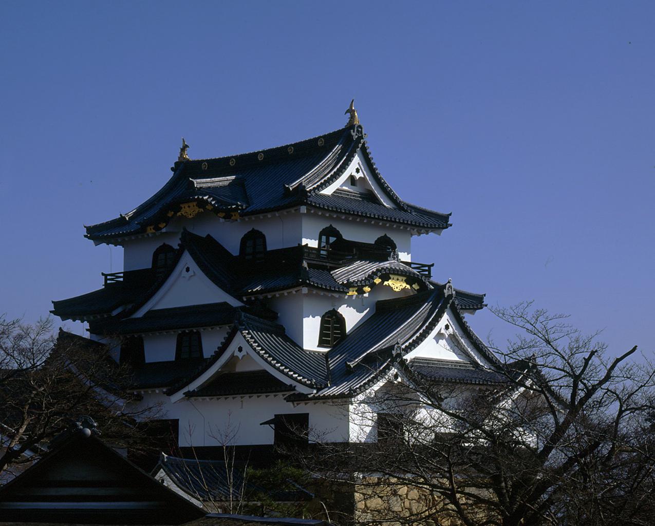 Shiga GeoGuessr guide image showing Hikone Castle