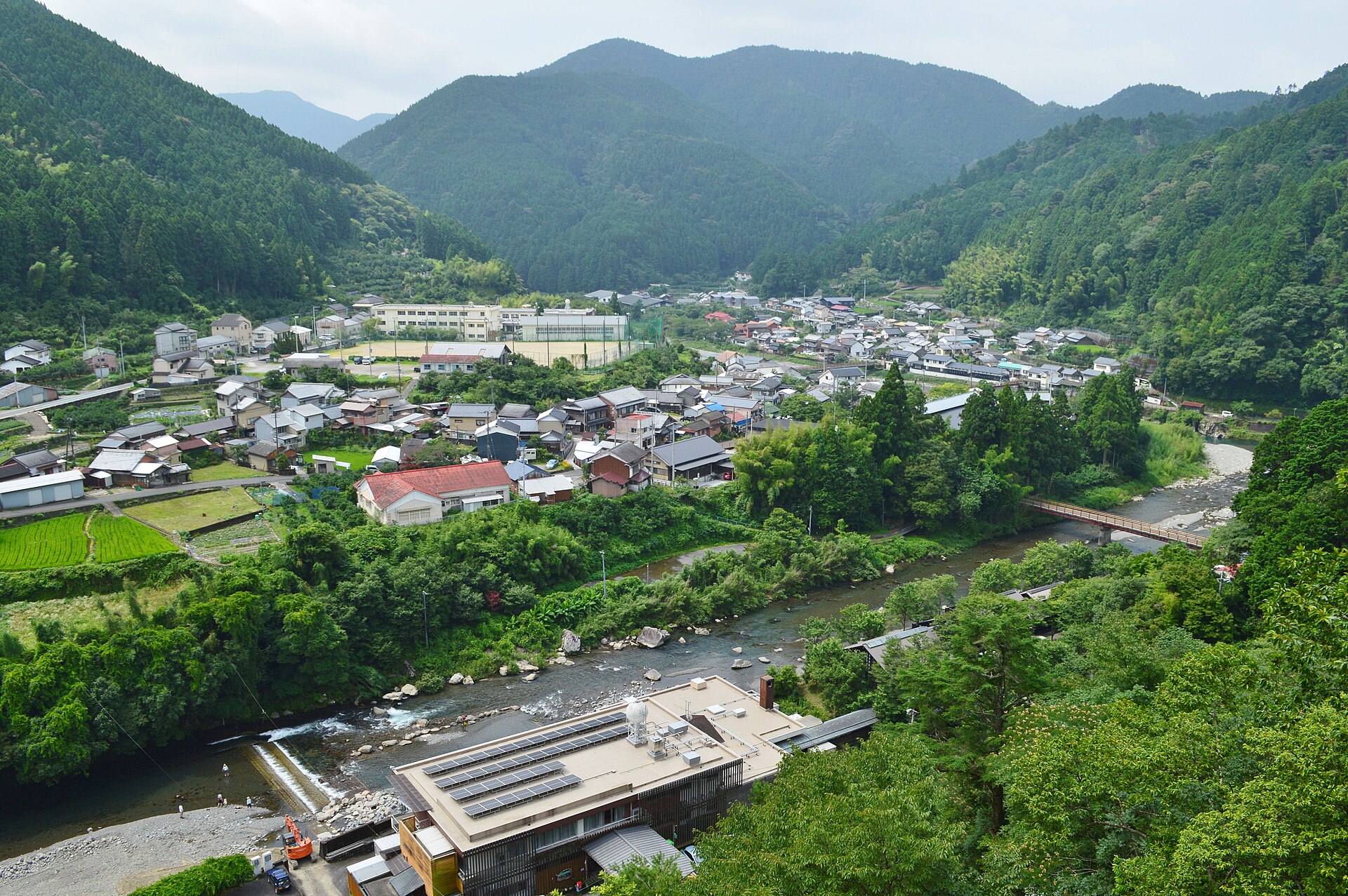 Kochi GeoGuessr guide image showing Umaji village