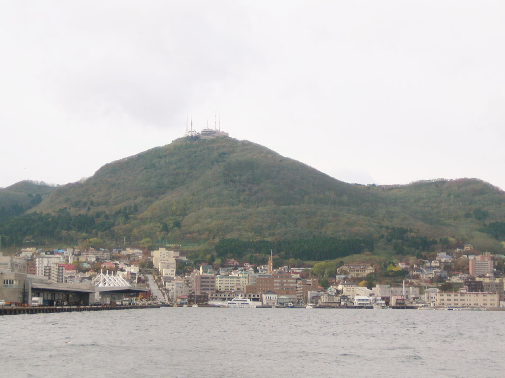 Hokkaido GeoGuessr guide image showing Hakodate from Mount Hakodate